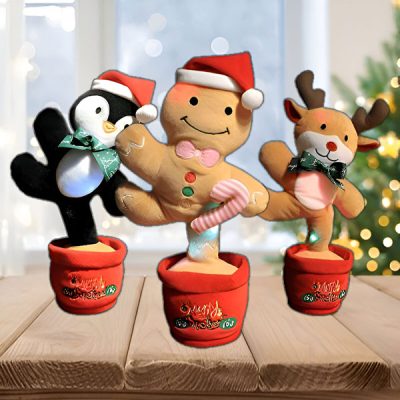 Jucărie interactivă de Crăciun | DANCETKO