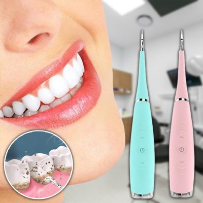 Dispozitiv de curățare dentară cu ultrasunete - îndepărtează tartrul și petele acasă | SMILY