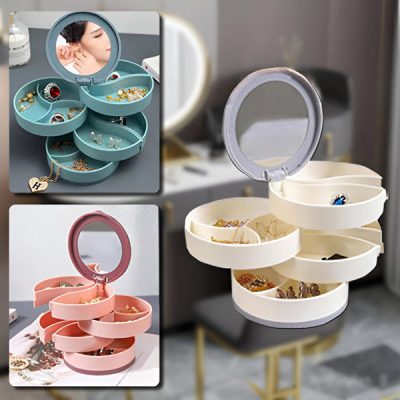 Cutie de depozitare rotativă pentru bijuterii | LUKSORA