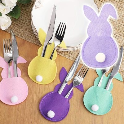 Suporturi pentru Tacâmuri de Paște | BUNNYCUTLERY