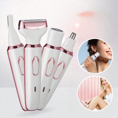 Aparat de ras electric 4-în-1pentru femei | LUNATRIM