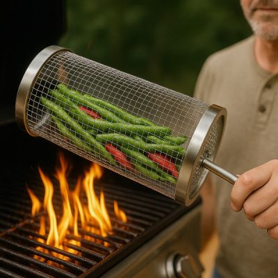 Coș rotativ pentru grătar | ROLOGRILL