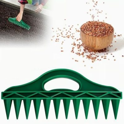 Instrument pentru distanțarea semințelor - Placă cu 12 orificii (30 x 13 cm) | DIBPRO