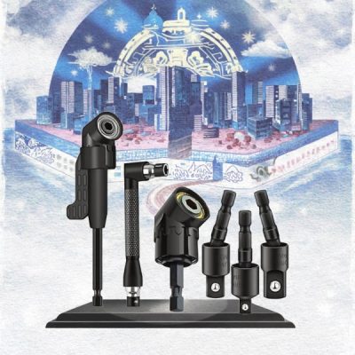 Adaptor pentru bormașină cu unghi drept (6 buc./set) | EZADAPT