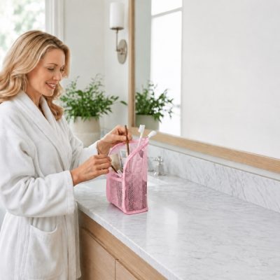 Organizator compact de voiaj pentru articole de toaletă | TRAVKIT